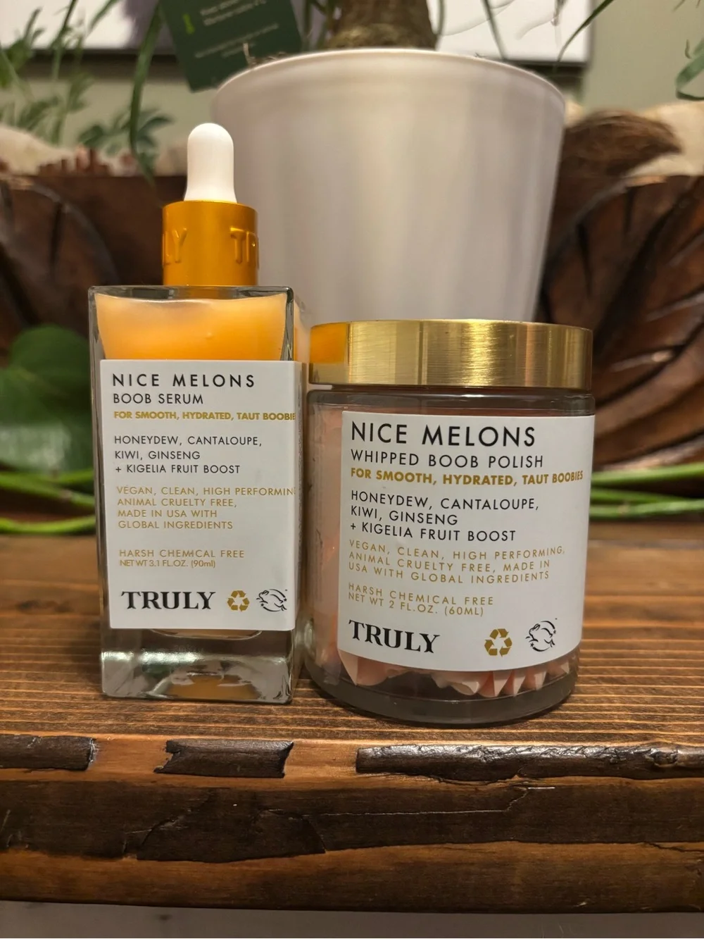 Truly Beauty Nice Melons Serum & Polish Bundle